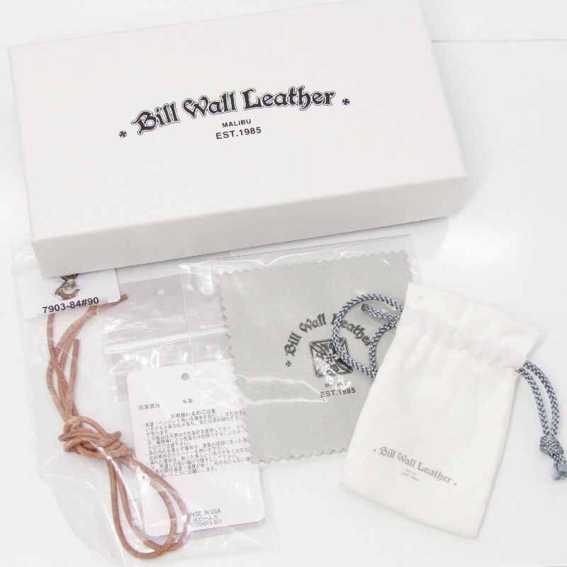 美品 BILL WALL LEATHER × BEAMS ビルウォールレザー ペンダント WHALE