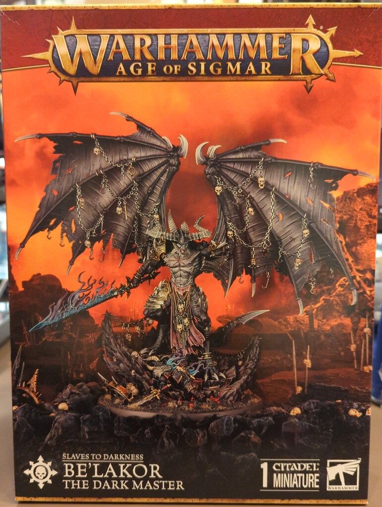 《未開封》 GAMES WORKSHOP WARHAMMER AGE OF SIGMAR CHAOS DAEMONS Be'lakor the Dark Master 