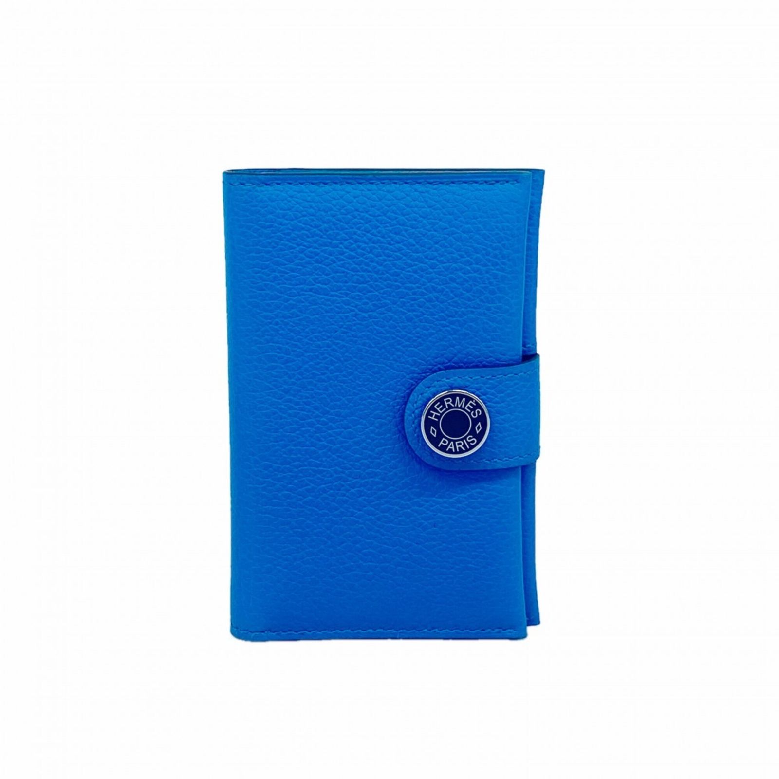 エルメス(Hermes) エルメス 名刺入れ・カードケース RMS エバーカラー ニューブルーイドラ K刻印メンズ レディース
