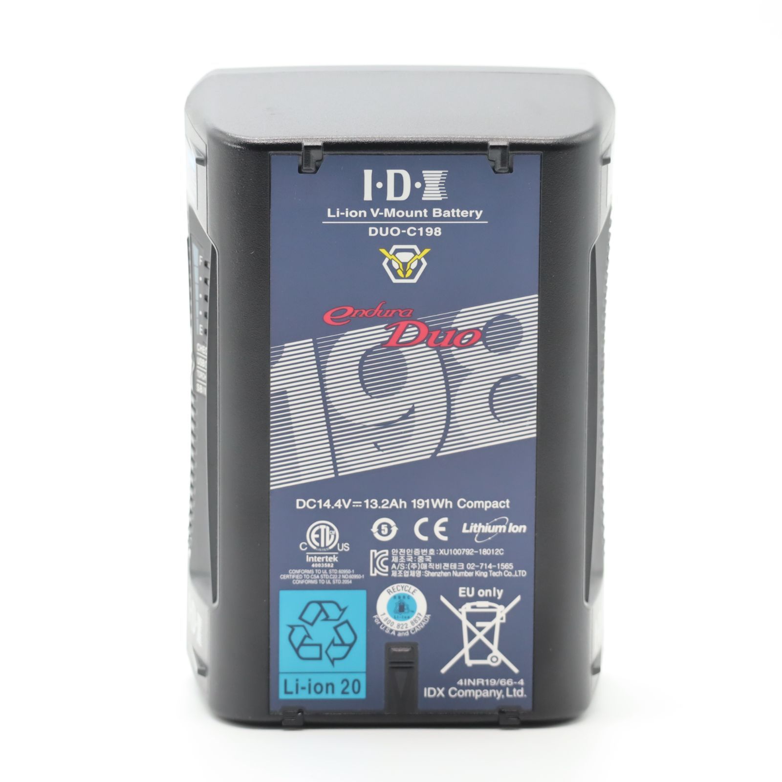 IDX DUO-C198 Vマウントタイプリチウムイオンバッテリー #4369