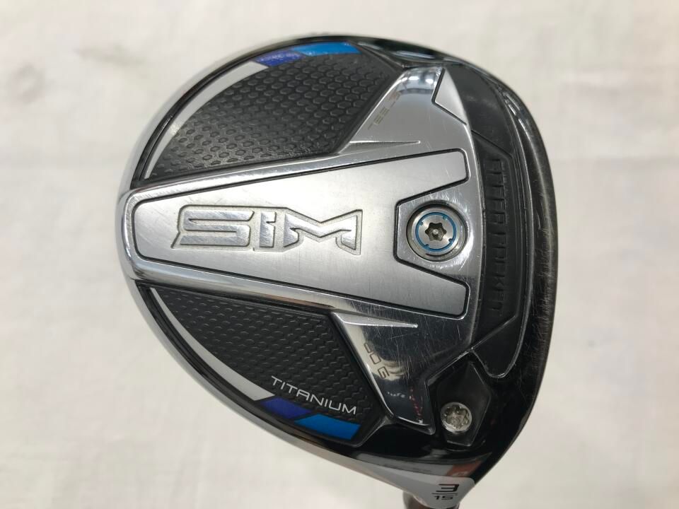 テーラーメイド　SIM　15度　ツアーAD　PT-6　Sフレックス　フェアウェイウッド　中古　ゴルフドゥ！NEXTさいたま三室店【最短即日発送】