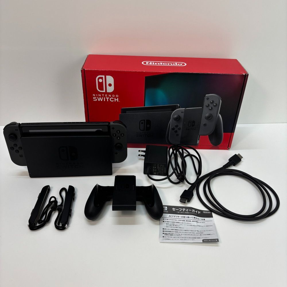 ◆ニンテンドーSwitch 本体 グレー HAC-001　　907 ◇ニンテンドーSwitch 本体 グレー HAC-001 907 - メルカリ