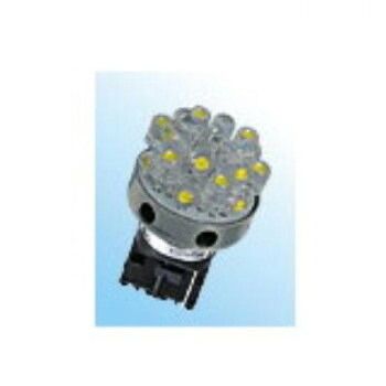 M&Hマツシマ (1個)12v ウエッジ大ダブルホワイト18LEDスーパーワイドビーム L818X