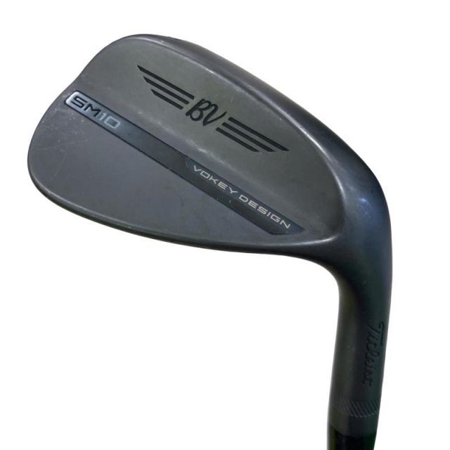 【中古】 タイトリスト VOKEY SPIN MILLED SM10 ジェットブラック 52°/12°F ウェッジ WG BV 105 (フレックスその他) メンズ 男性用 右利き 右用 Cランク ゴルフクラブ