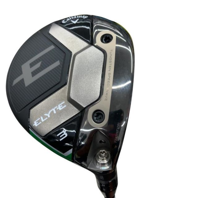 【中古】 キャロウェイ ELYTE 3W フェアウェイウッド FW VENTUS GREEN 50 for CW(ELYTE FW) (フレックスSR) メンズ 男性用 右利き 右用 Bランク ゴルフクラブ