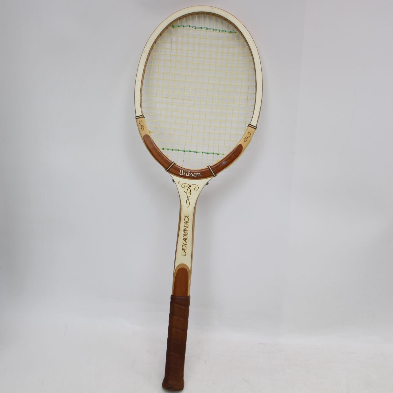 793)WILSON LADY ADVANTAGE 木製テニスラケット ソニー レトロ - メルカリ