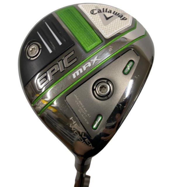 【中古】 キャロウェイ EPIC MAX HEAVEN WOOD USA フェアウェイウッド FW リシャフト (フレックスその他) メンズ 男性用 右利き 右用 Cランク ゴルフクラブ