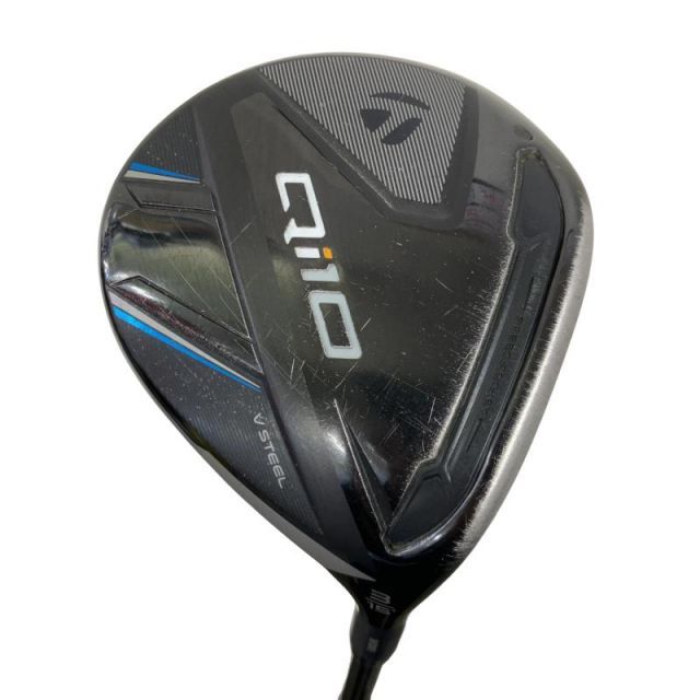 【中古】 テーラーメイド Qi10 3W フェアウェイウッド FW 純正特注シャフト (フレックスX) メンズ 男性用 右利き 右用 Cランク ゴルフクラブ