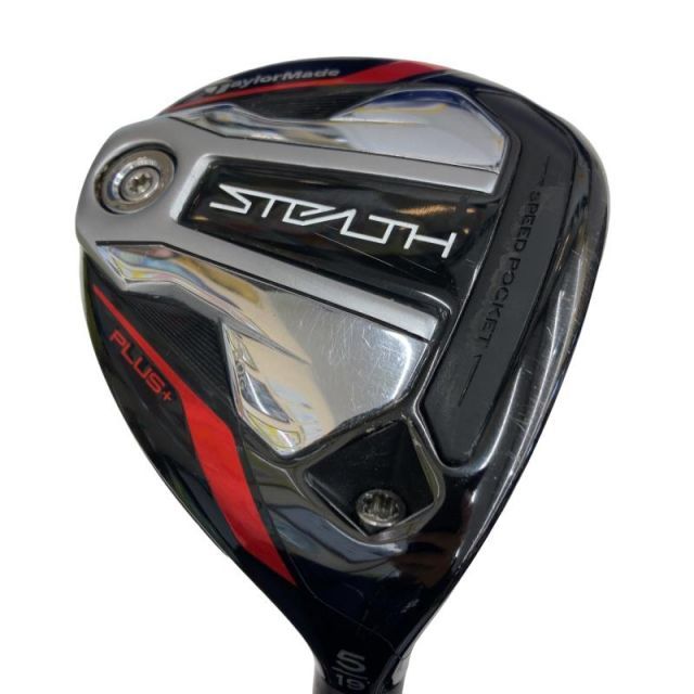 【中古】 テーラーメイド STEALTH PLUS+ 5W フェアウェイウッド FW 純正特注シャフト (フレックスSR) メンズ 男性用 右利き 右用 Cランク ゴルフクラブ