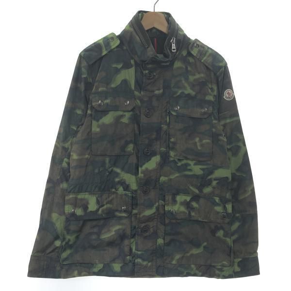 中古】MONCLER CRISTIAN ナイロンジャケット 1 カーキ モンクレール[10