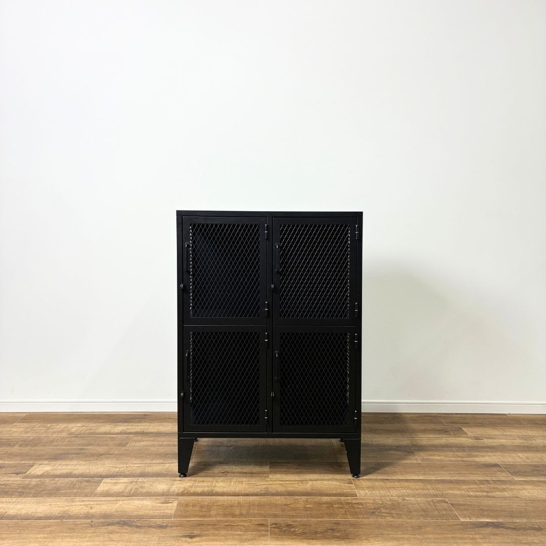 JOURNAL STANDARD FURNITURE メッシュキャビネット 2列2段 ジャーナル