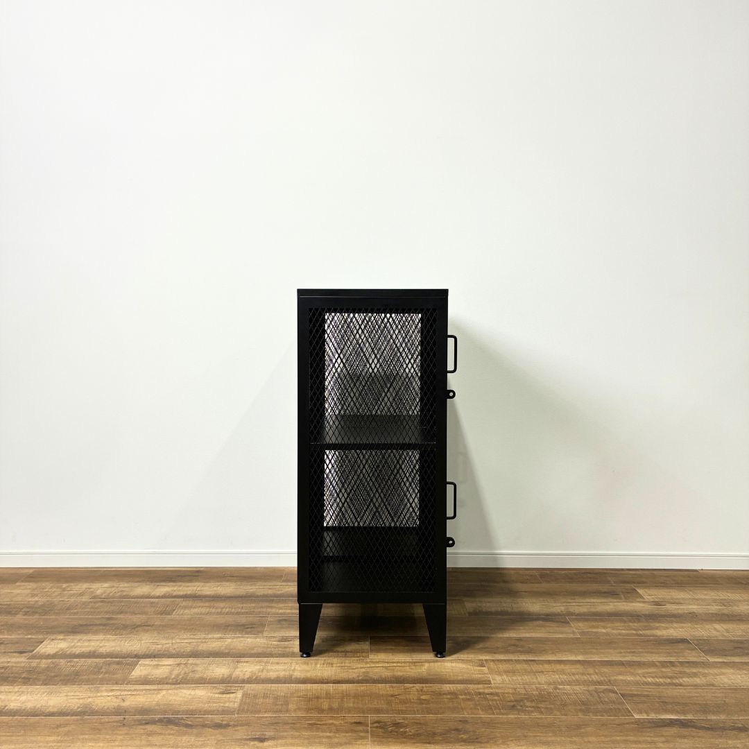 JOURNAL STANDARD FURNITURE メッシュキャビネット 2列2段 ジャーナル