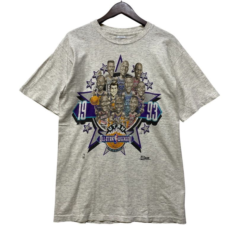 【中古品】 SALEM SPORTSWEAR サレム スポーツウェア USA製 両シングル 1993 NBA ALL-STAR WEEKEND オールスター ウィークエンド ウェア SS TEE トップス 半袖 【146-260709-ya-02-izu】