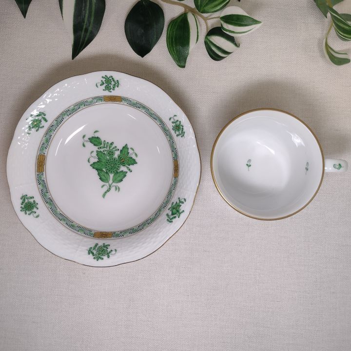 Herend Aponyi Green カップ＆ボウルセット - メルカリ