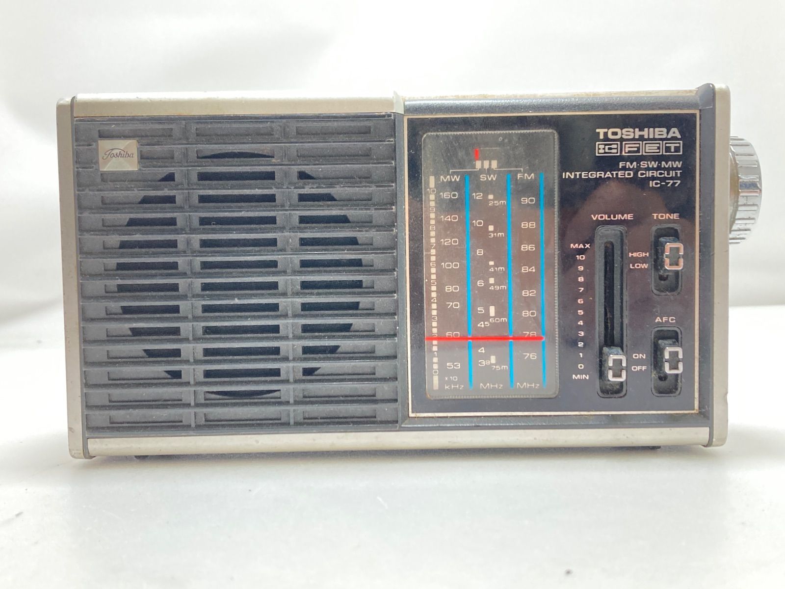 TOSHIBA 東芝 IC-77 ラジオ - メルカリ