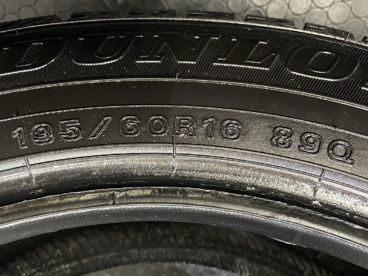 DUNLOP WINTER MAXX WM02 195/60R16 16インチ スタッドレス 2本 25年製 