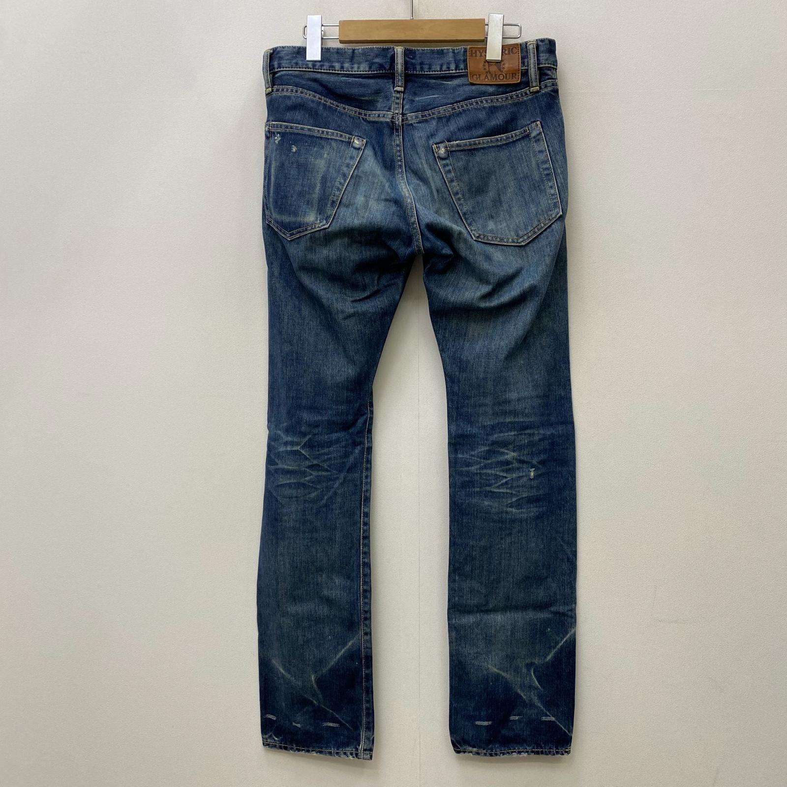 【加古川店】 中古 HYSTERIC GLAMOUR | ヒステリックグラマー デニムパンツ NOBU加工 0222AP15 サイズ：30 【107】 加古川店】 中古 HYSTERIC GLAMOUR | ヒステリックグラマー デニム