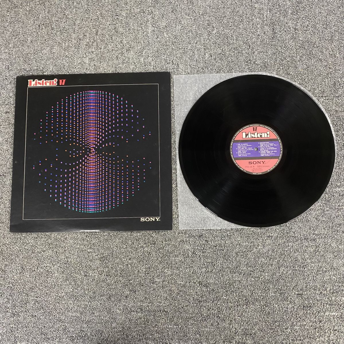 TIME CYCLE/LISTEN! IV/SONY YFSC26【LP/レコード/record】 - メルカリ