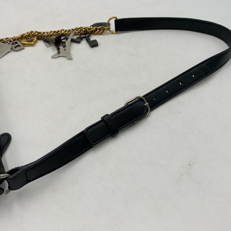 中古品】 BALENCIAGA バレンシアガ 518163 スーベニアXS ジャガード
