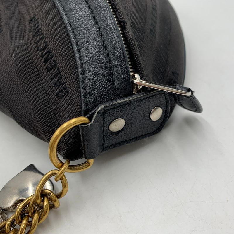 中古品】 BALENCIAGA バレンシアガ 518163 スーベニアXS ジャガード