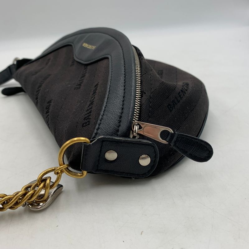 中古品】 BALENCIAGA バレンシアガ 518163 スーベニアXS ジャガード