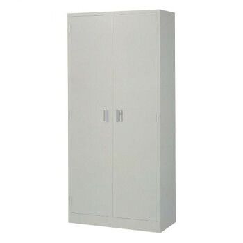 A4対応書庫/D:400タイプ 両開書庫 H1860 棚板4枚付 ニューグレー COM-FH40-G19 34,369円