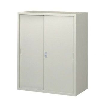 A4対応書庫/D:515タイプ 引違書庫(スチール戸) H1110 棚板2枚付 ニューグレー COM-FS52-G11