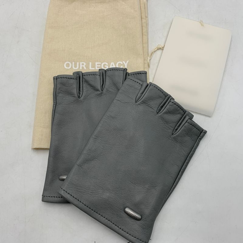 【中古品】 OUR REGACY アワーレガシー LEATHER GLOVES A2258BPL レザーグローブ アクセサリー バイカーグローブ 手袋 【192-260709-ko-18-tei】