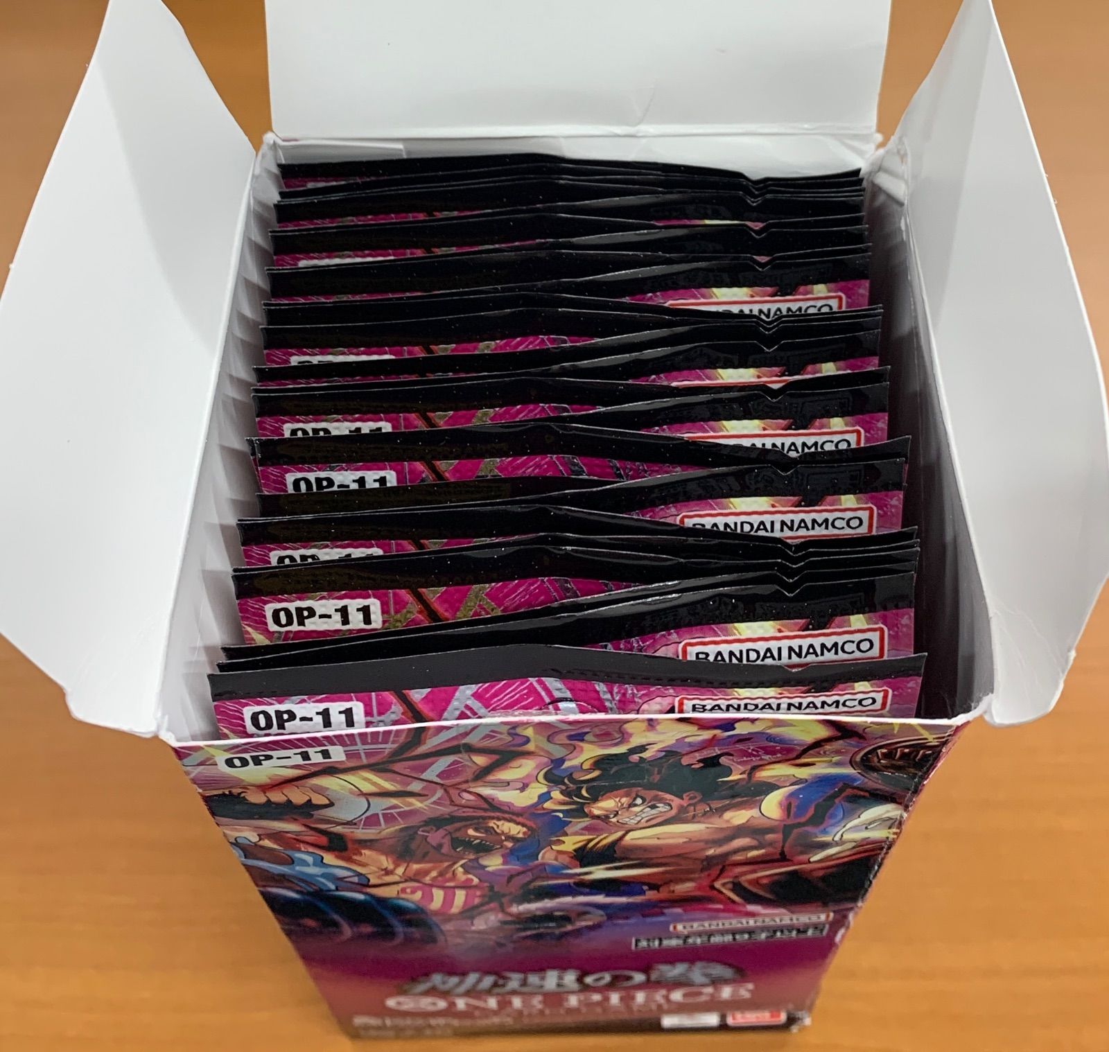 テープカット 外箱潰れあり 神速の拳 BOX ボックス 24パック ONEPIECE