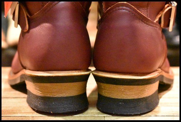 そ*ら様 レッドウィング RED WING 1stモデル PT99 8274 9D 箱付 DEAD PT99刺繍】レッドウィング 8271 エンジニア 赤茶