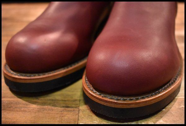 そ*ら様 レッドウィング RED WING 1stモデル PT99 8274 9D 箱付 DEAD PT99刺繍】レッドウィング 8271 エンジニア 赤茶