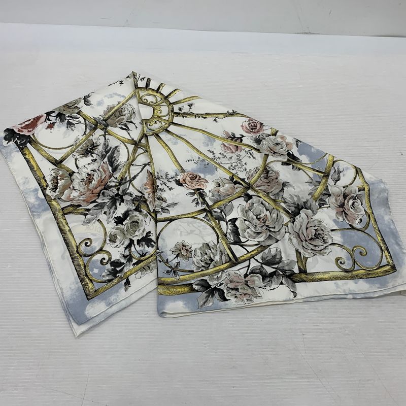 中古品】 Christian Dior クリスチャン ディオール LARGE FORMAT SILK
