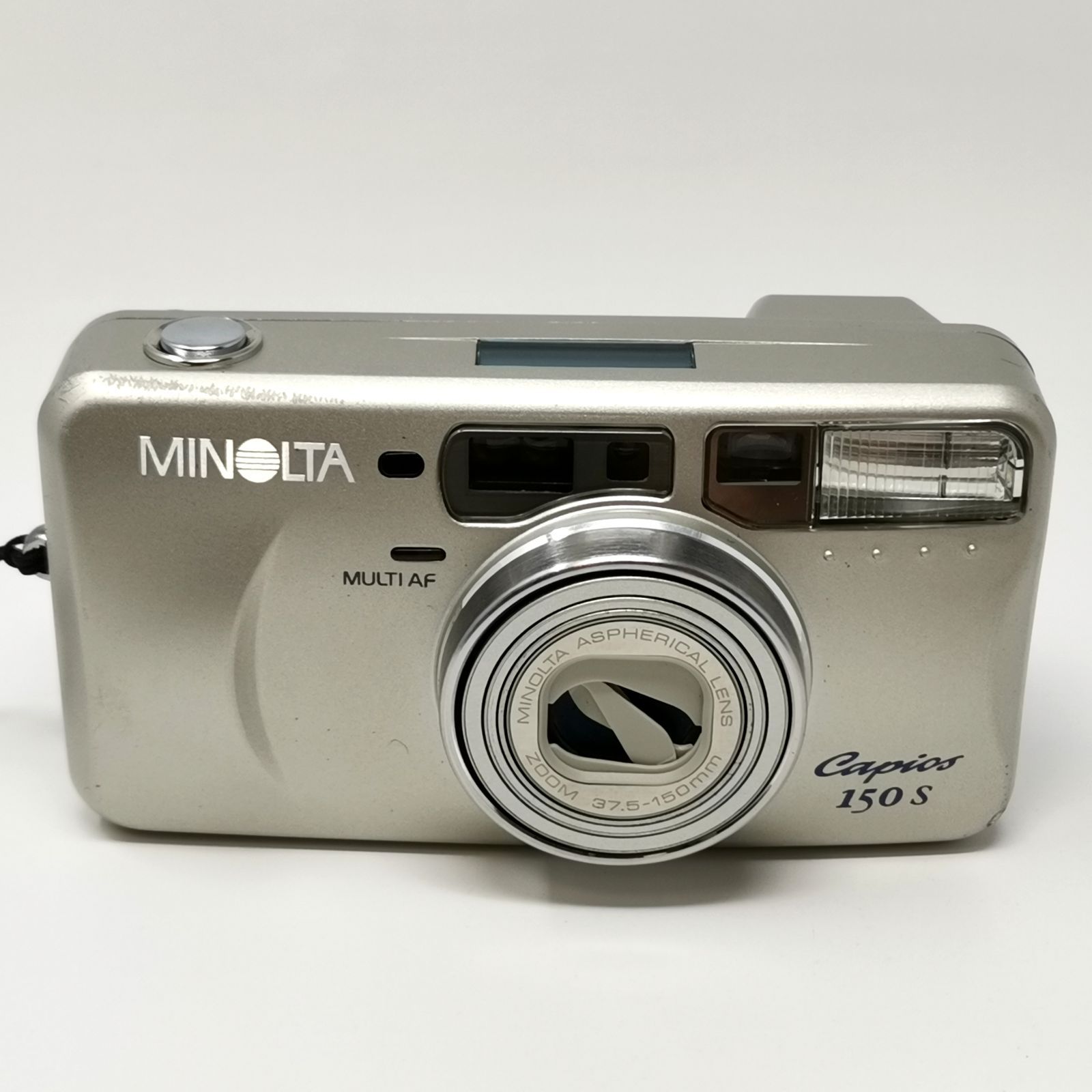 MINOLTA Capios 150 S コンパクトフィルムカメラ（正常動作中） MINOLTA Capios 150S フィルカメラ 動作未確認 中古品 管理番号