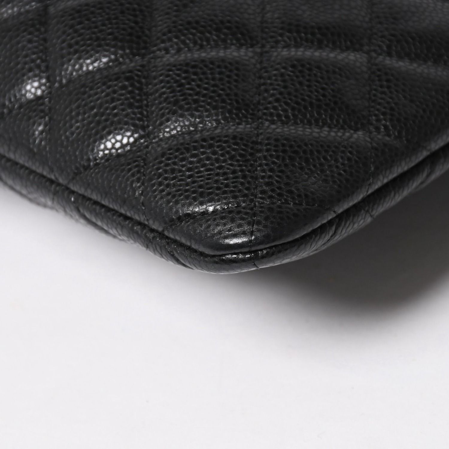 極美品 CHANEL シャネル Classic Large Pouch クラシック ラージ