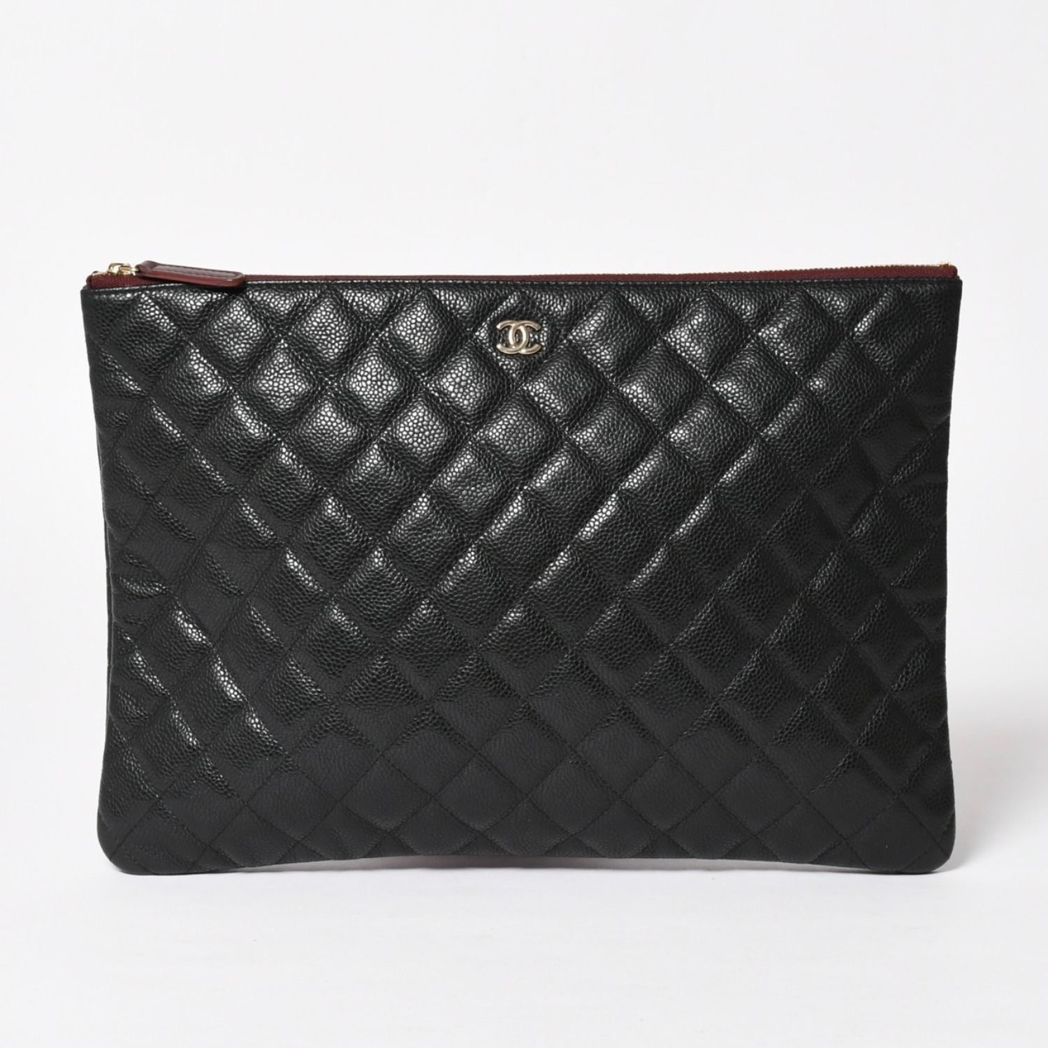 極美品 CHANEL シャネル Classic Large Pouch クラシック ラージ