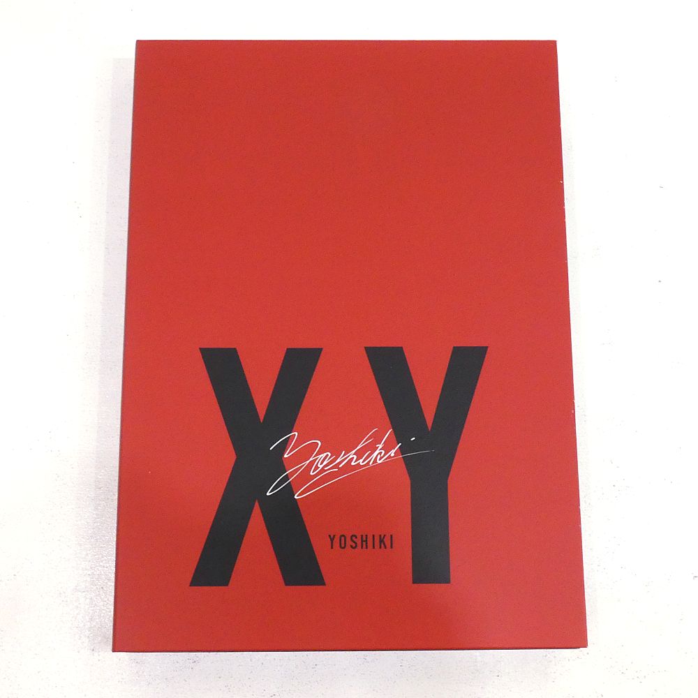 小牧店】YOSHIKI 「XY」 プレミアム写真集 メイキングDVD付 X JAPAN