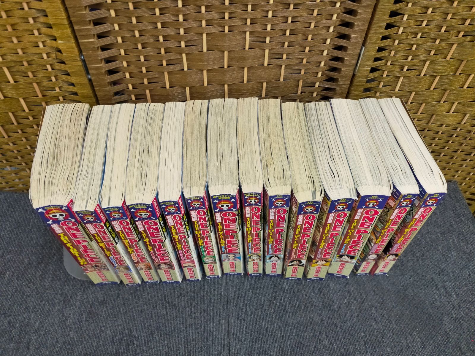 ONE PIECE 総集編 THE LOG 1～16巻セット 抜けあり 尾田栄一郎