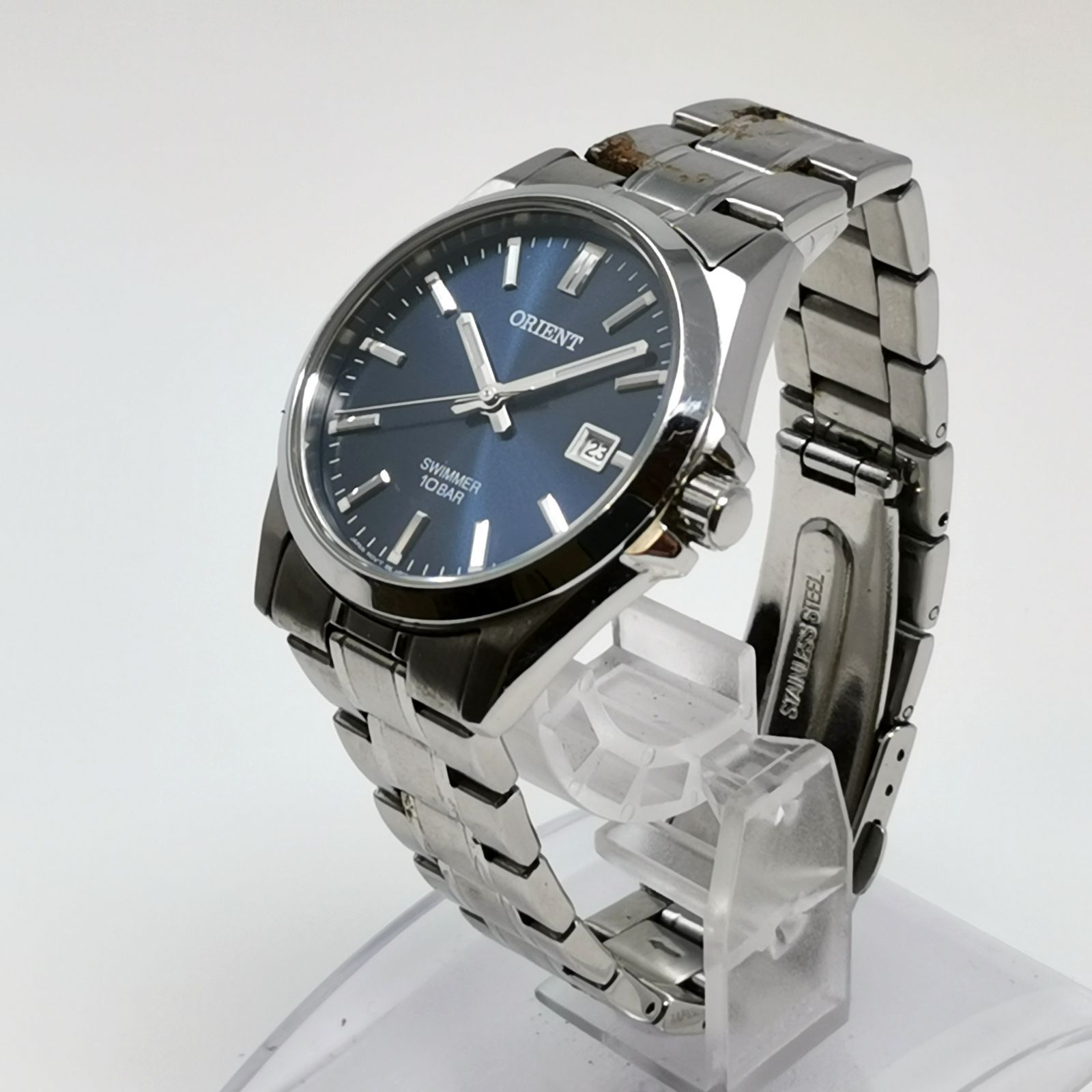 生産終了品 ORIENT オリエント スイマー SWIMMER メンズ クオーツ 電池切れ 中古品 管理番号ARCFUKO1598