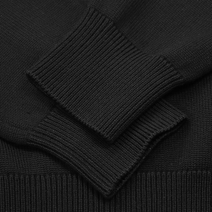 MONCLER モンクレール ニット サイズ L メンズ ロゴ 袖ワッペン ウール