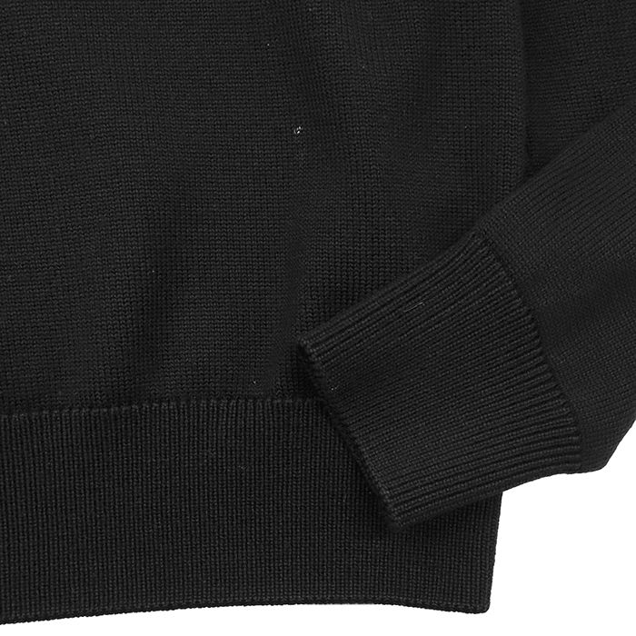MONCLER モンクレール ニット サイズ L メンズ ロゴ 袖ワッペン ウール