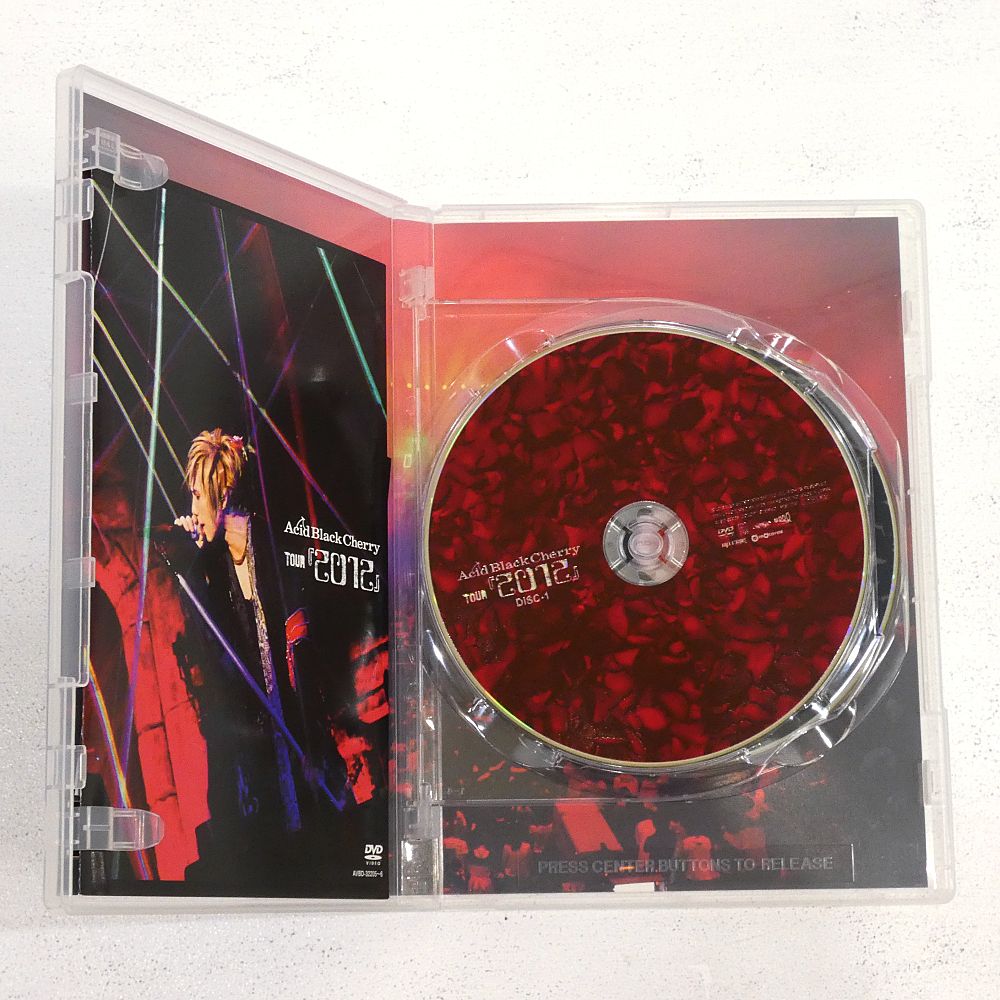 小牧店】Acid Black Cherry TOUR 「2012」 DVD 2枚組 【PI313-6079