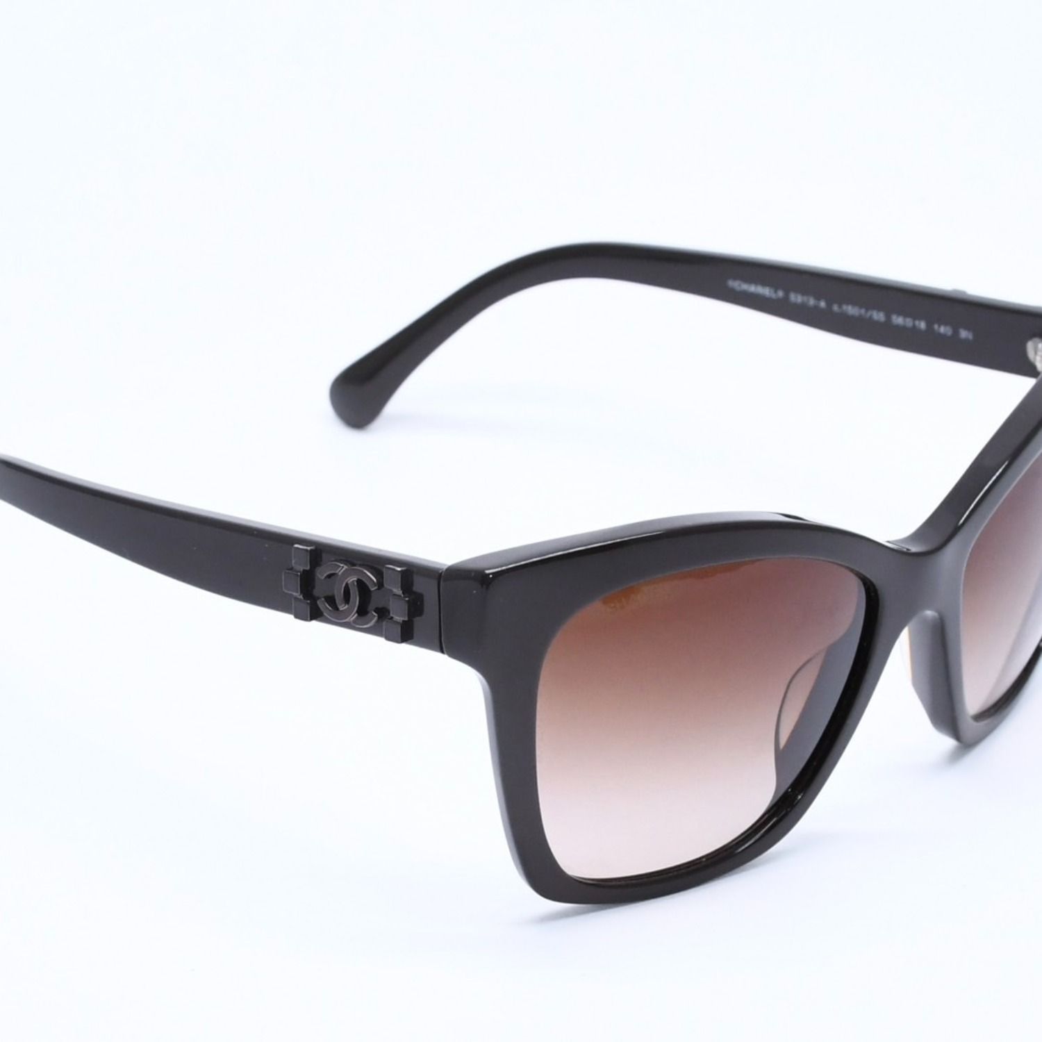 CHANEL シャネル サングラス アイウェア ココマーク 5313-A c.1501/S5 サイズ56◻︎18 140 ブラウン 美品 中古 4a005107 CHANEL シャネル サングラス アイウェア ココマーク 5313-A c.1501/S5