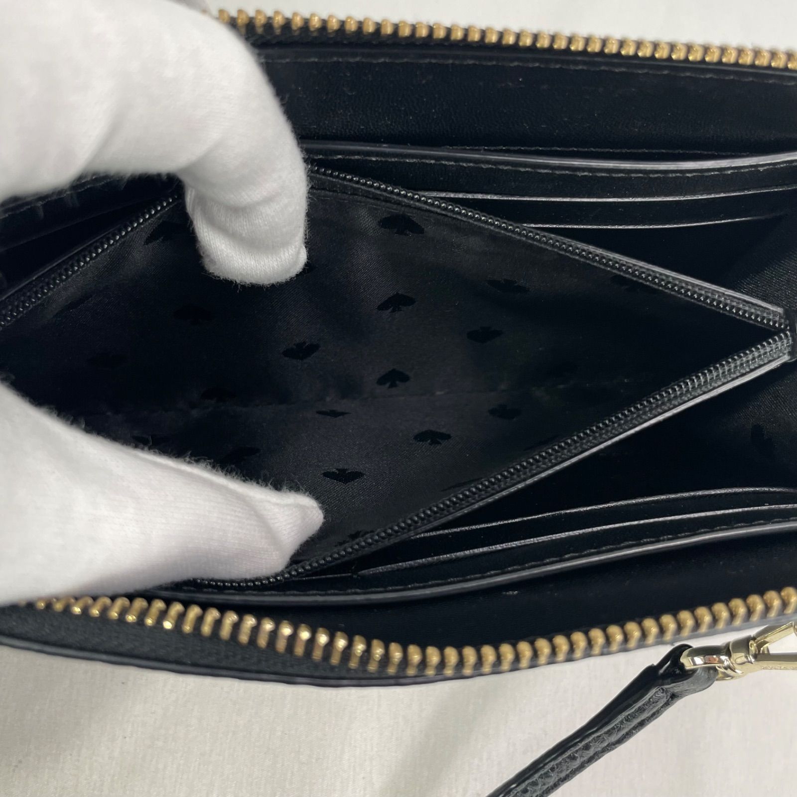 美品】kate spade ケイトスペード レザー 本革 お財布 ショルダー