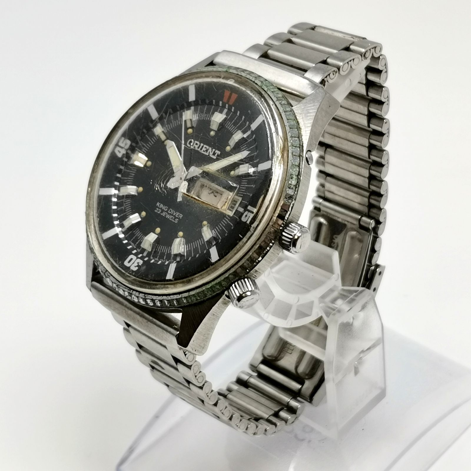 オリエント キングダイバー 23石自動巻き ジャンク 中古品 管理番号ARCFUKO1293