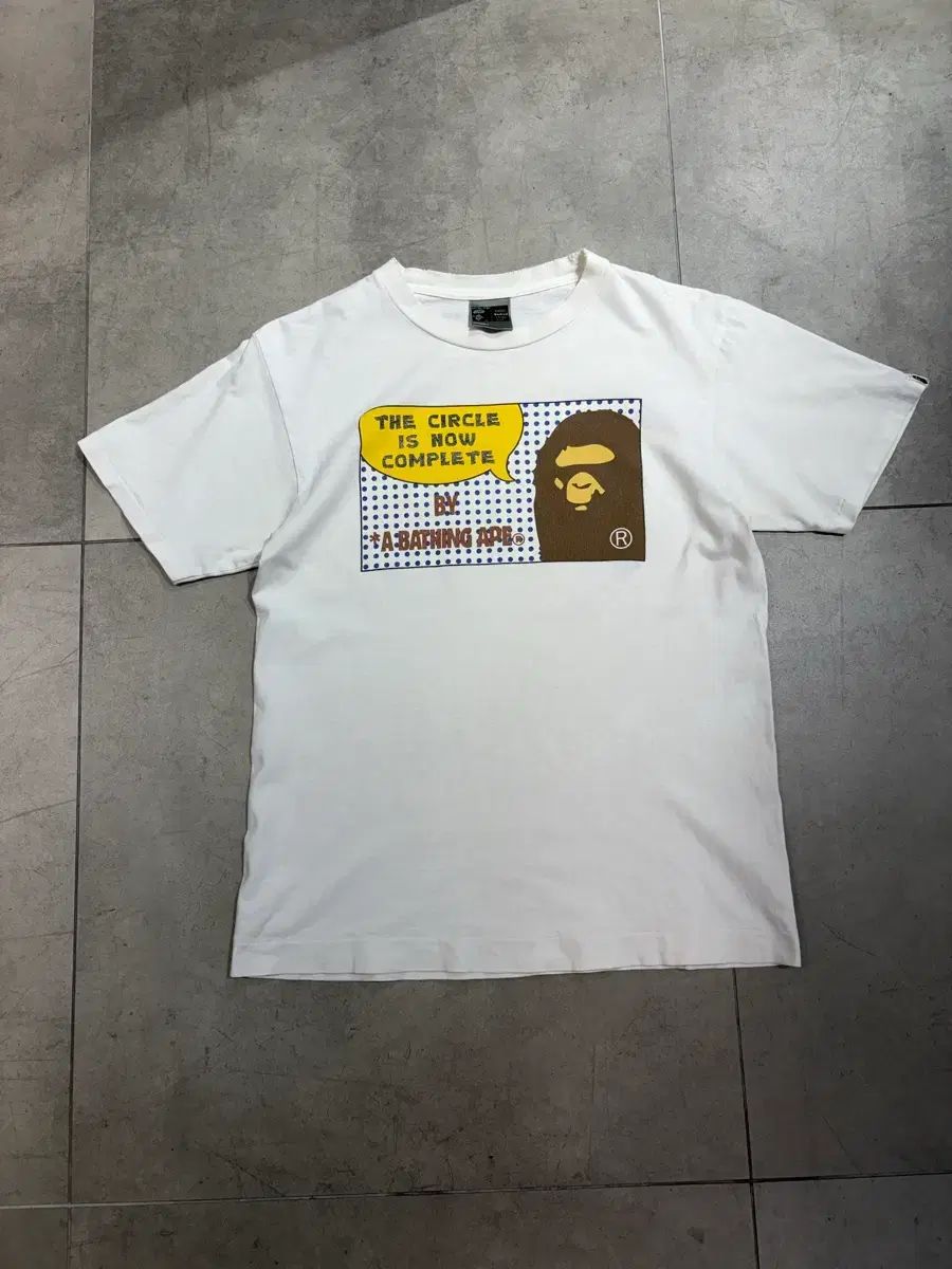 00s A BATHING APE アベイシングエイプ Single スティッチ 半袖 Tシャツ