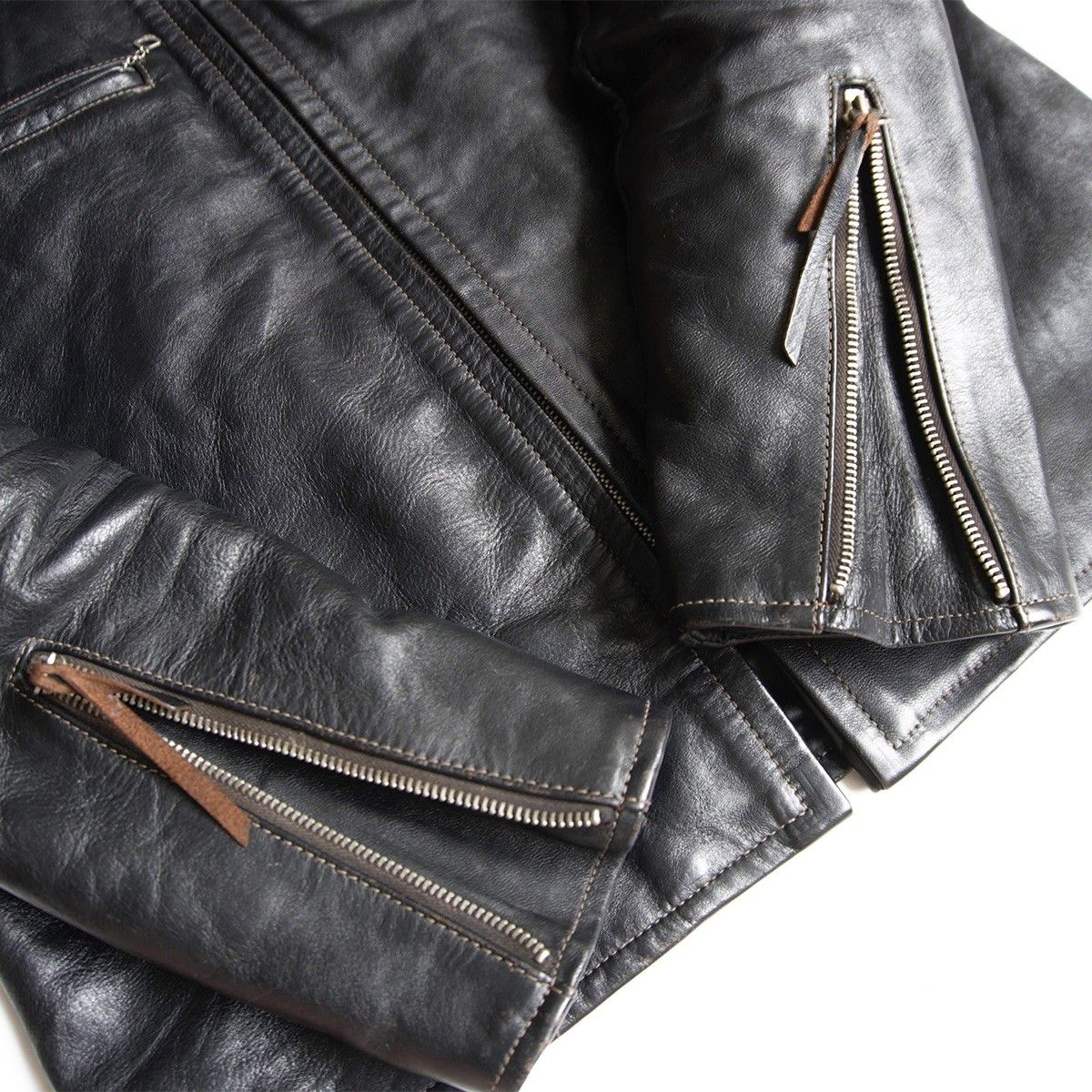 美品】THE REAL McCOY'S BUCO【J-100 RIDERS JACKET】40 ホースハイド