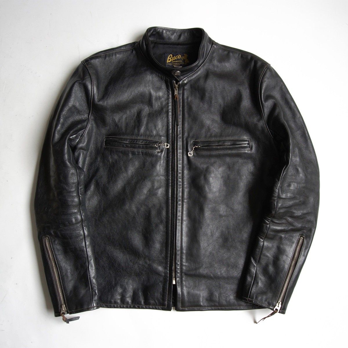 美品】THE REAL McCOY'S BUCO【J-100 RIDERS JACKET】40 ホースハイド