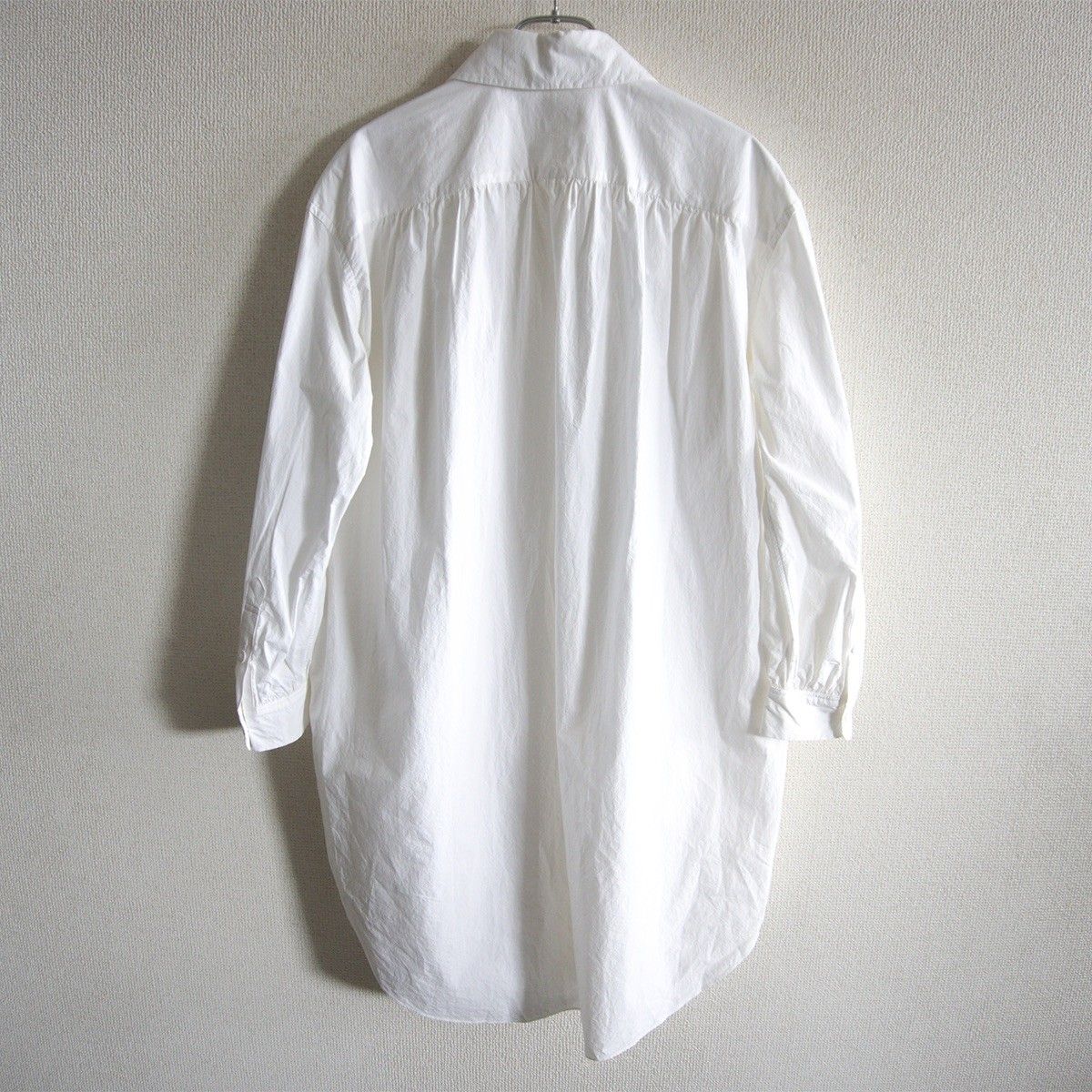 美品】mina perhonen【laboratory シャツ ワンピース】38 ミナ