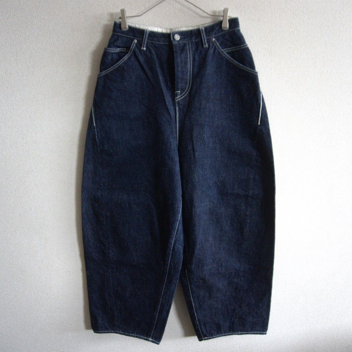 mina perhonen ミナペルホネンデニムパンツ 美品 美品】mina perhonen 【always ワイド デニムパンツ】38 ミナ