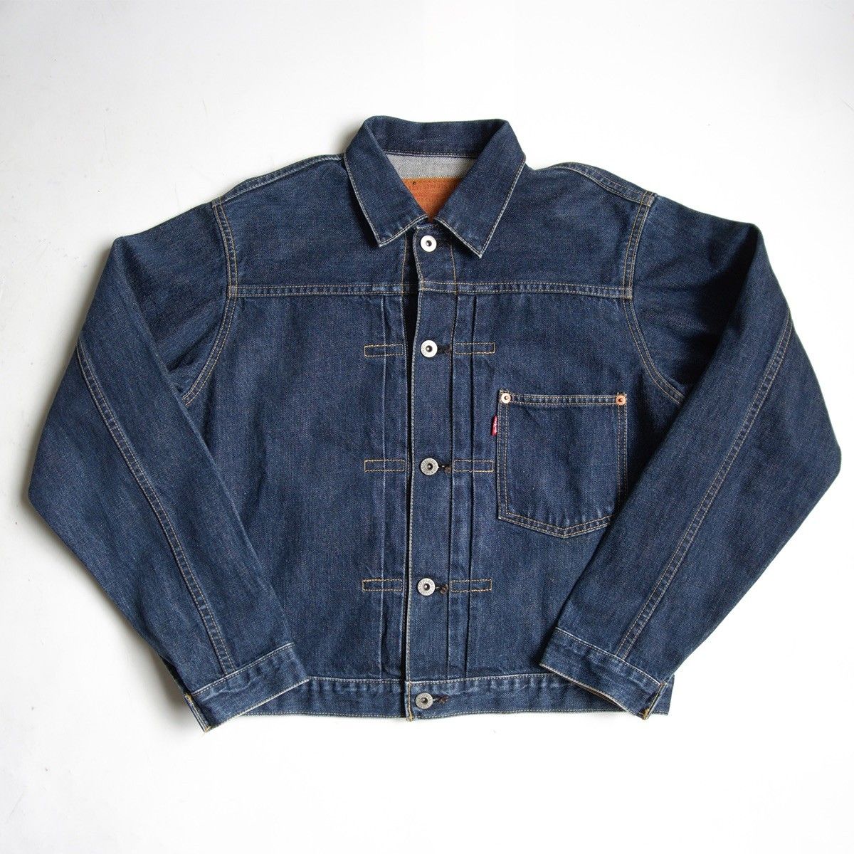 雰囲気抜群】 LEVI'S 【1st 506XX ビッグE デニムジャケット】38 日本